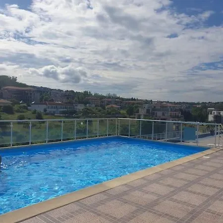 아파트 Silver Terace With Sea View For 4 Person